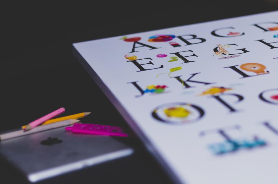Learning the alphabet